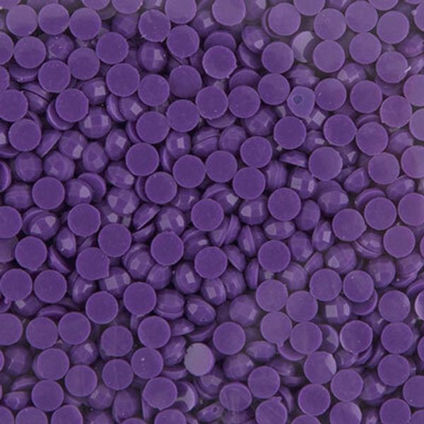 Стразы неклеевые акрил 2.5 мм, 100 г (10х10 г), /РП/, №0112 яр-сиреневый, Zlatka OZM