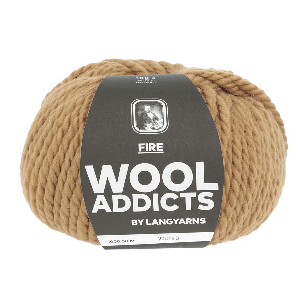 Пряжа Lang Yarns (Ланг Ярнс) Fire / уп.10 мот. по 100 г, 75 м, K001 /TOS/