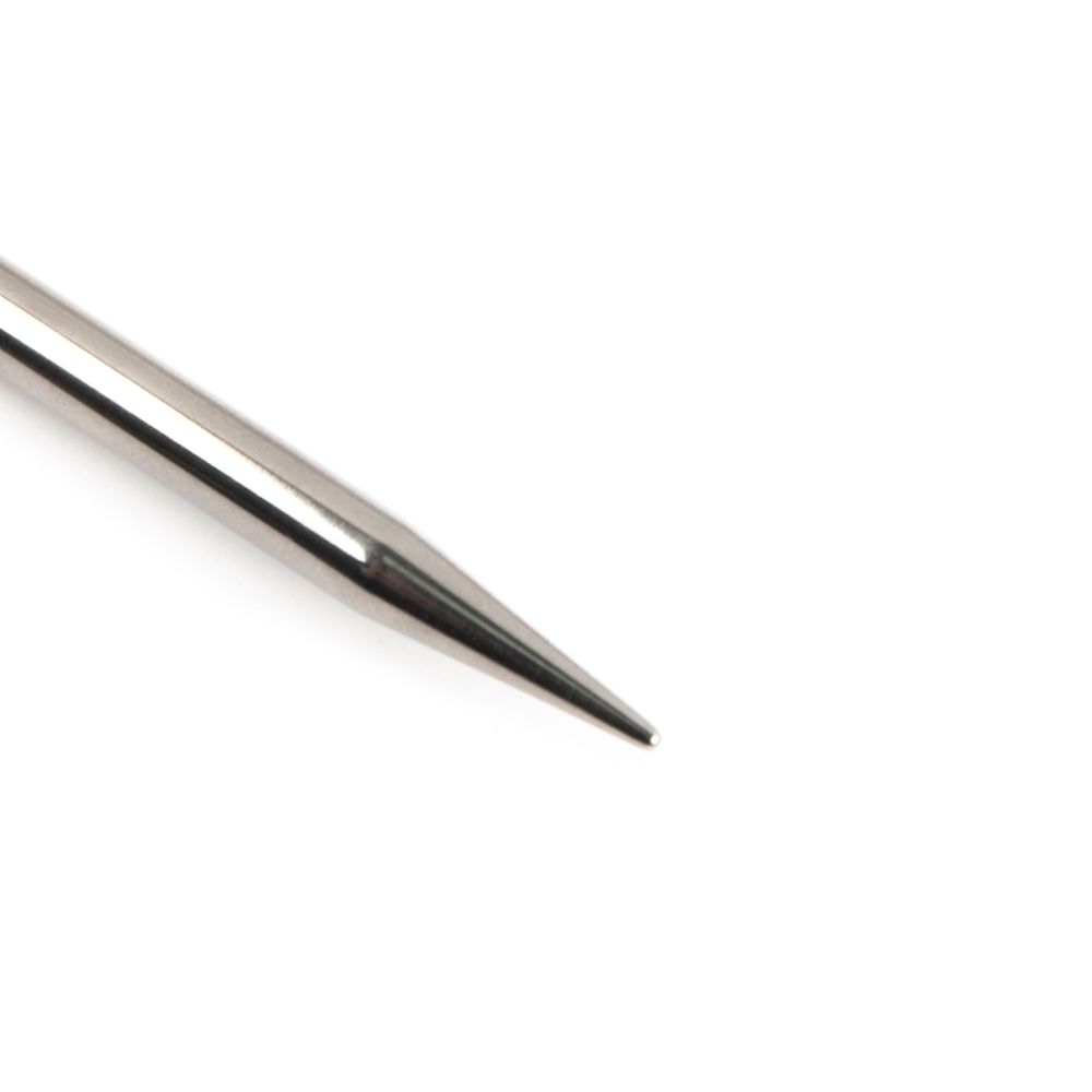 Спицы круговые ⌀6.0 мм, 40 см, с металлическим тросиком, Alpina SIL-40