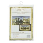 Набор для вышивания нитками Hobby&Pro, Большеохтинский мост, 48х23 см