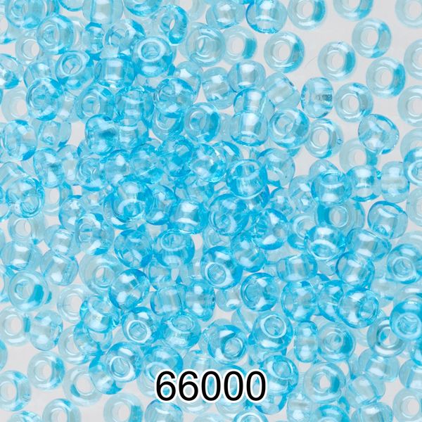 Бисер Preciosa 10/0 (2.3 мм), 500 г, 66000 (Ф573) голубой