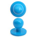 Пуговицы Пукли для поварских курток 12 шт, 10мм (d основания=18мм, h=16мм) (бирюзовый)