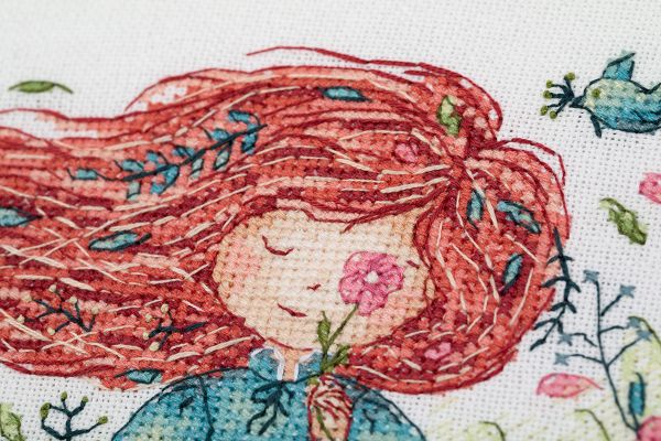 Набор для вышивания нитками Panna, Южный ветер, 19х12.5 см