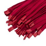 Шнурки декоративные плоские (для одежды) 10 мм / 135 см, 100 шт (159 винный), 3AR2807