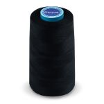 Нитки универсальные Gamma 50/2, 4570 м (5000 ярд) / 1 кат., 000 черный