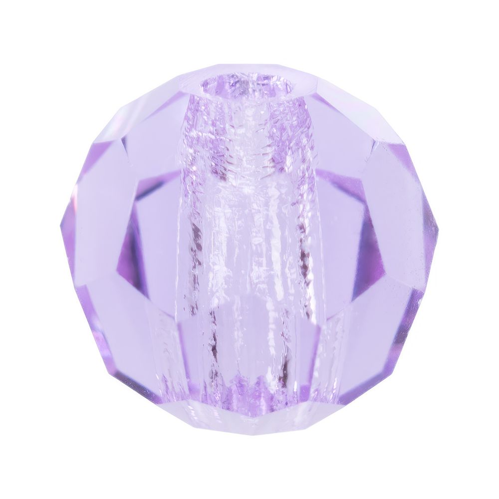 Бусины стекло ⌀4 мм, 24 шт, сиреневый/violet, Preciosa 451-19-602