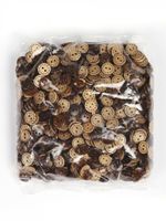 Пуговица кокос 2 прокола 20L=12.5 мм, TBY.B312 цв.натуральный, 1000 шт