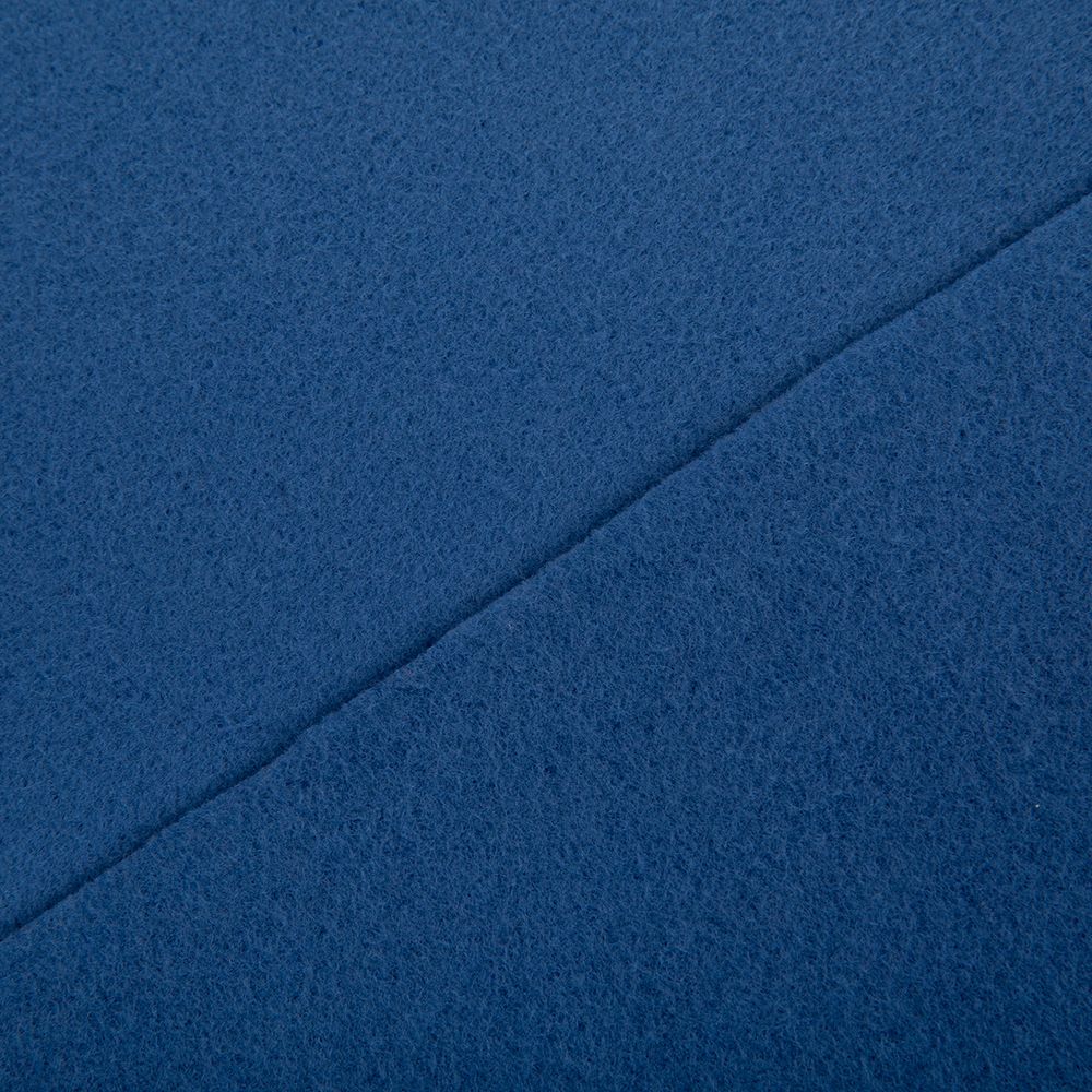 Флис 2-сторонний 280 г/м², 150х160±5 см, синий/blue, Gamma FG-005N