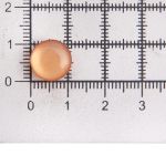 Пуговицы на ножке 18L (C523 оранжевый), 0311-0573, 144 шт