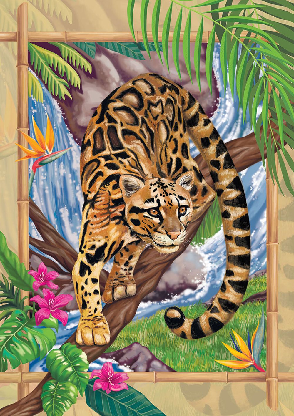 Пазл 2000 элементов, Ягуар, Фрея PZL-2000/07