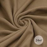 Флис 2-сторонний 240 г/м², 150 см / 24 кг, TBY-0240-F296, цв.F296 т.бежевый