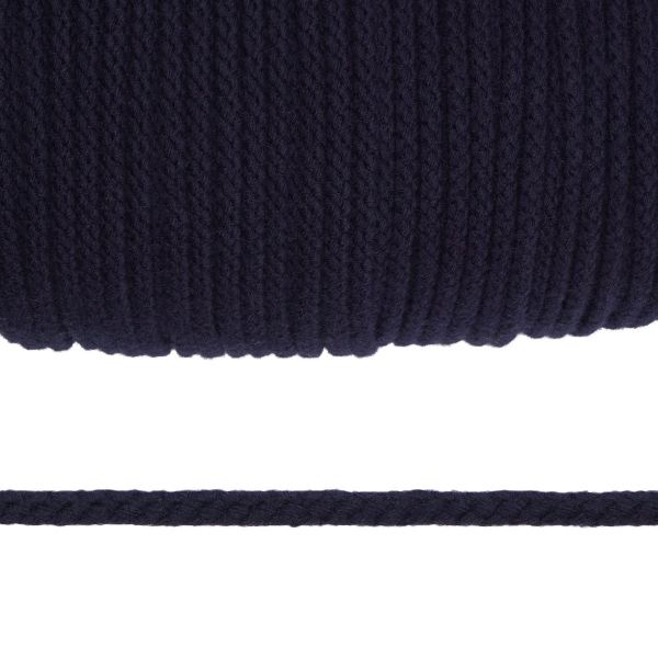 Шнур плетеный ⌀4.0 мм / 100 метров, акрил, 10 т.синий