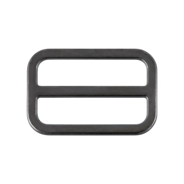 Шлевка металл 35х24 мм, 10 шт (5х2 шт), 06 черн.никель, Gamma GHY-30