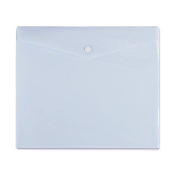 Папка-конверт для тетрадей с кнопкой A5+ 180 мкм диагональ, 20 шт, васильковый 2104020, Expert Complete