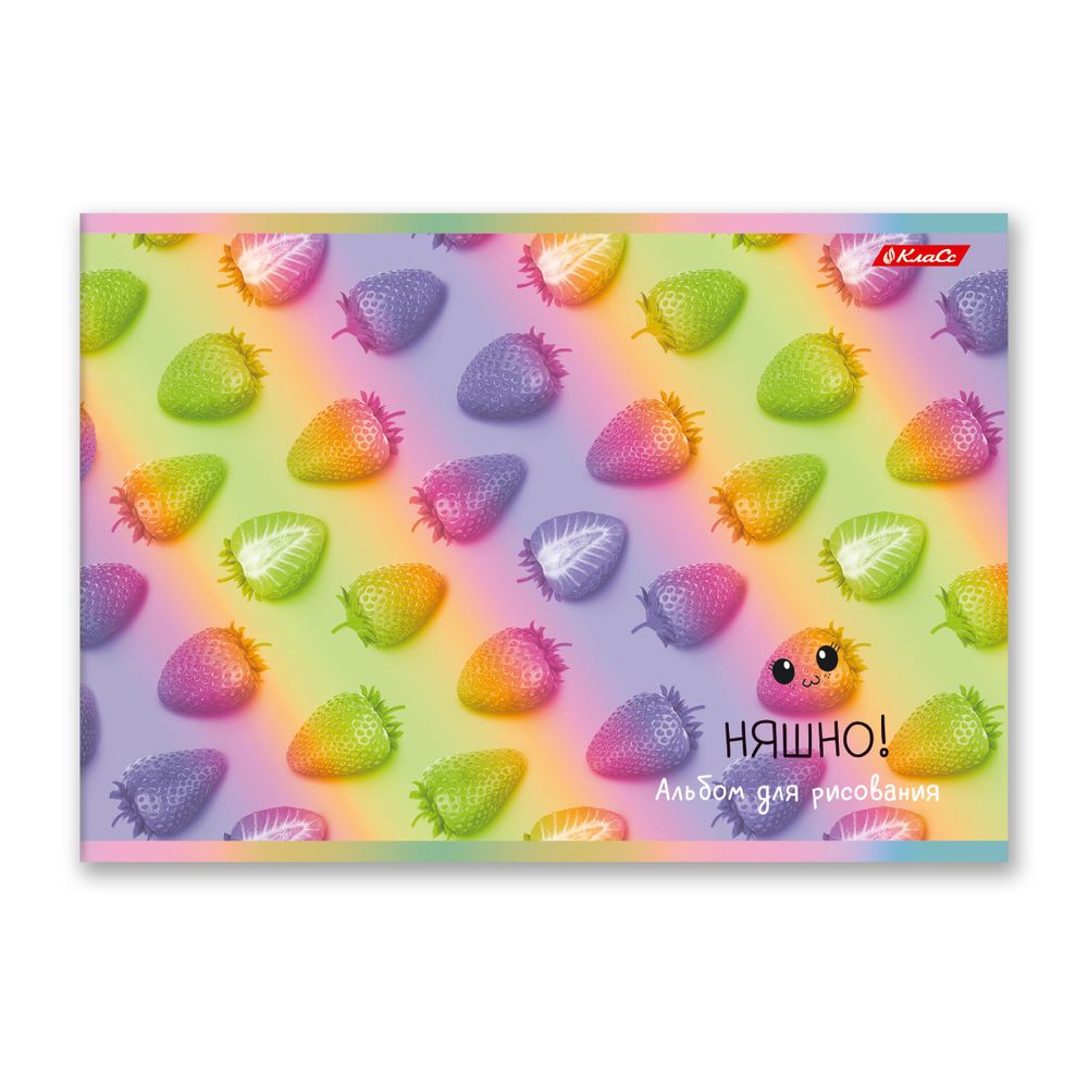 Альбом для рисования 100 г/м², A4 29х20.5 см, 40 л. на скобе, 5 шт, 000229 Пальчики оближешь, Светоч 40АЛСК4_1_3_9
