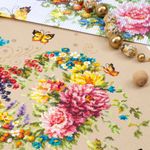 Набор для вышивания нитками Чудесная игла, Нежность Сердца 26х34 см