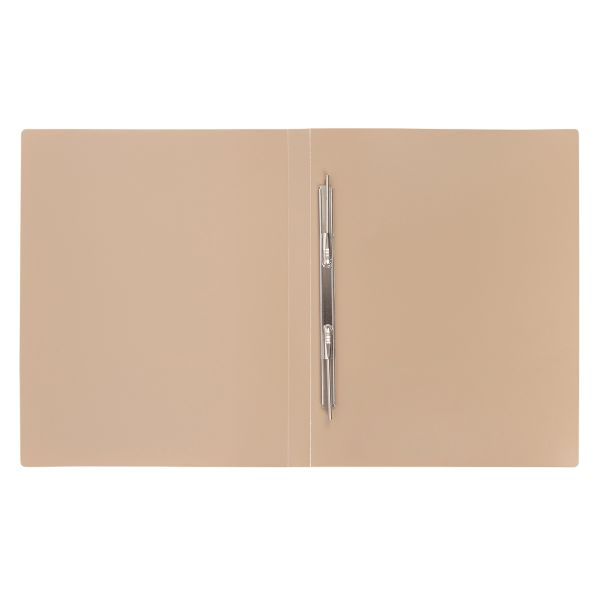 Папка пруж.скоросш. A4 700 мкм 20 мм, 6 шт, бежевый new EC210500127, Expert Complete