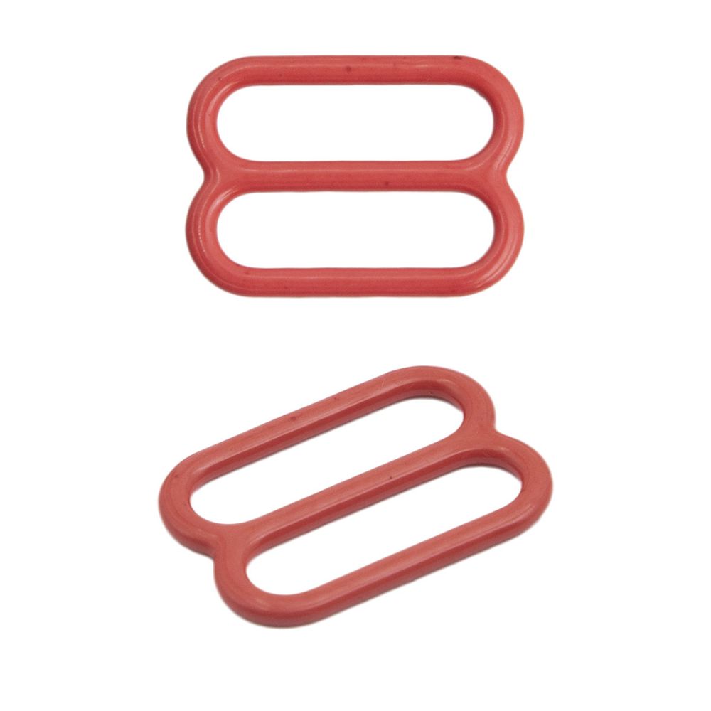 Рамки-регуляторы для бюстгальтера металл 8.0 мм, C8.020 красный, 100 шт
