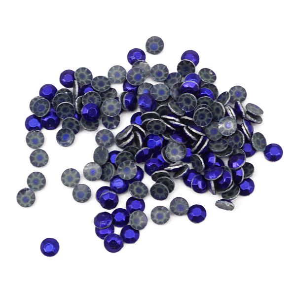 Стразы термоклеевые, 2 мм, ss6, 150 шт/упак (122 фиолетовый)