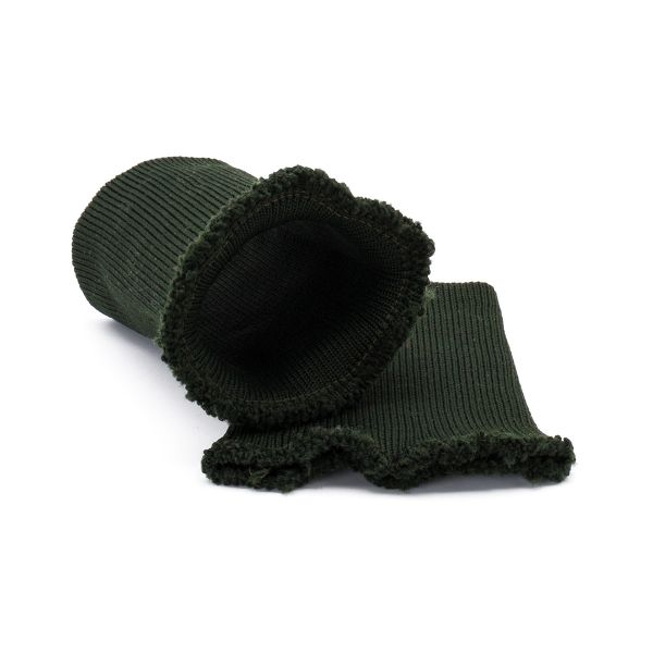 Манжеты трикотажные 8.0х9.5 см, 1 пара, средней плотности 14 кл, 1х1, средней плотности, 8114 т.хаки