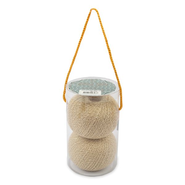 Пряжа ПНК им.Кирова Золотые шары, 2х50 г, 390 м, №0103 кремовый