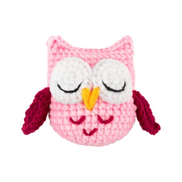 Набор для вязания игрушки Miadolla AMG-MN-0145, Совушка, 7 см