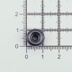 Часть кнопки Альфа (S-образная) ⌀11 мм (D-часть), 5 никель с чернением, 100 шт, S090503, BIG