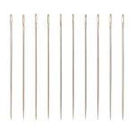 Иглы ручные шорные для кожи №2, 10 шт, Gamma NIR-12