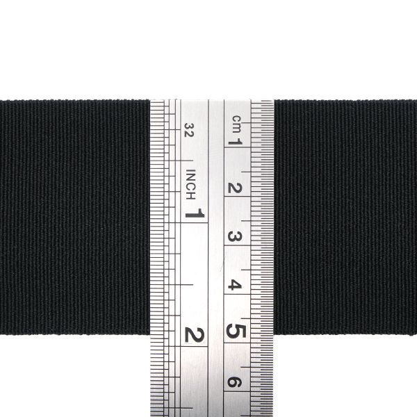 Резинка башмачная 50.0 мм / 25 метров, черный
