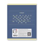 Тетрадь ученическая школьная, A5 18 л. на скобе 65 г/м², белизна 100% 20 шт линия, 01452 Оригами, Светоч Т184