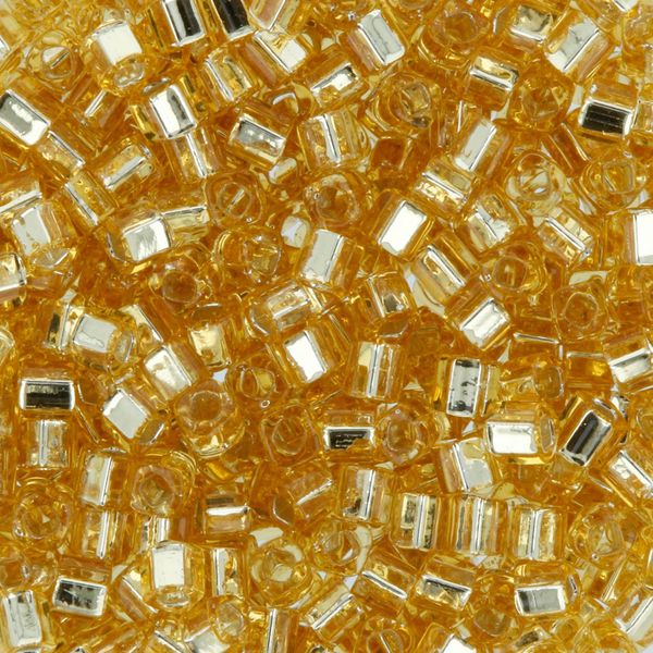 Бисер Toho Cube 2 (1.5 мм), 500 г, 0022 св.золотистый
