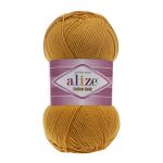 Пряжа Alize (Ализе) Cotton Gold / уп.5 мот. по 100 г, 330м, 002 горчичный A