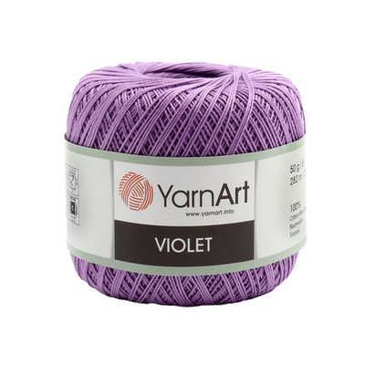 Пряжа YarnArt (ЯрнАрт) Violet / уп.6 мот. по 50 г, 282м, 6309 сирень