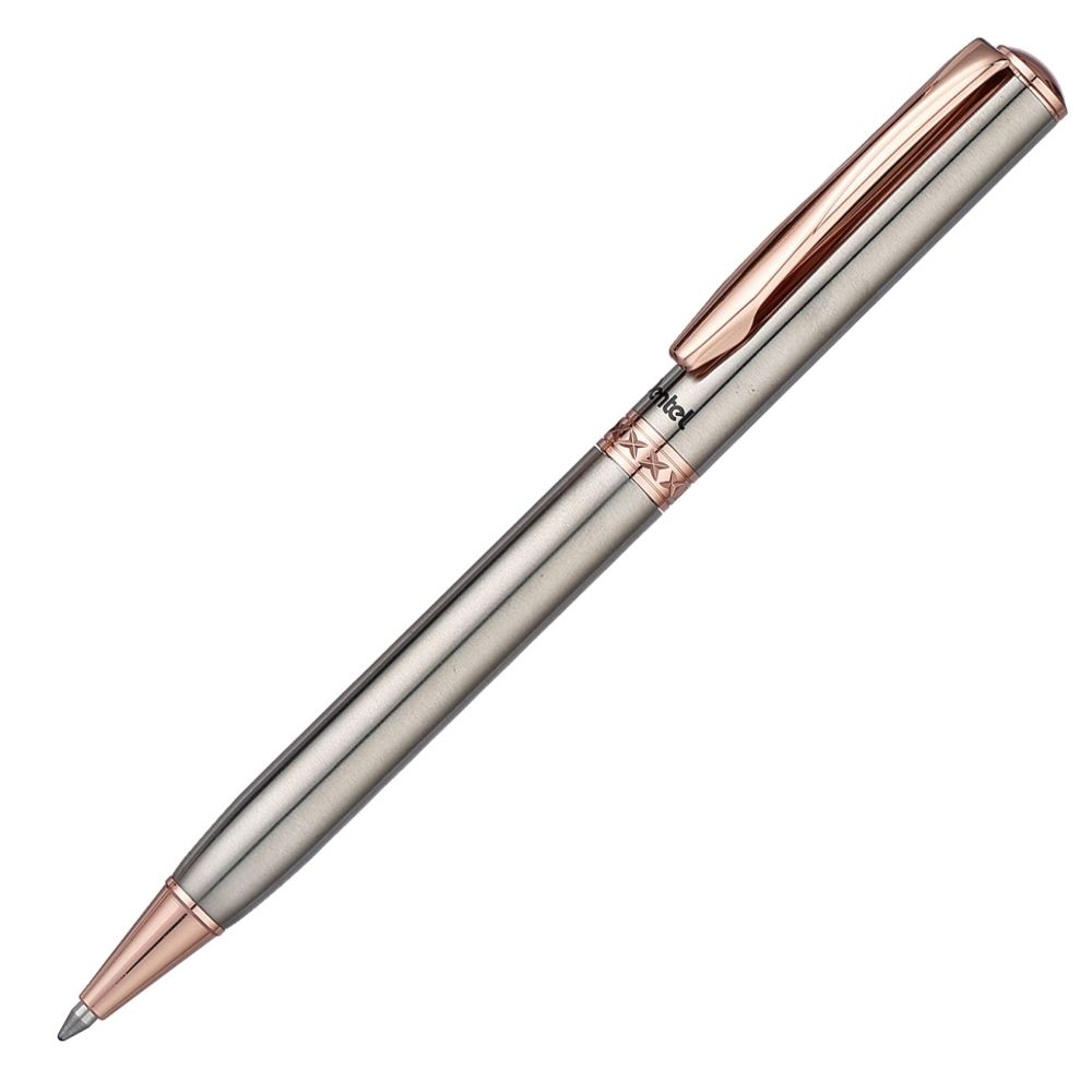 Ручка шариковая Pentel 0.8 мм, в подарочном футляре, B810PG-CEBSET цвет чернил: синий
