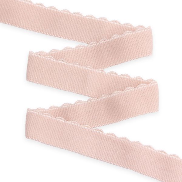 Резинка бельевая (отделочная) становая 15.0 мм / 50 метров, пудровый, (ML175.015/1)
