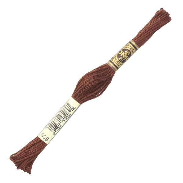 Мулине DMC 117 (838), 12 мотков по 8 метров