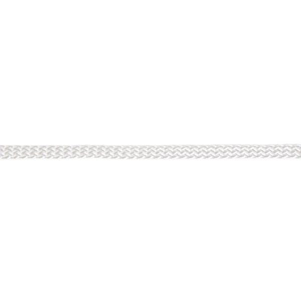 Шнур плоский п/а ⌀5.5 мм, 50 м, белый, Gamma 1с19