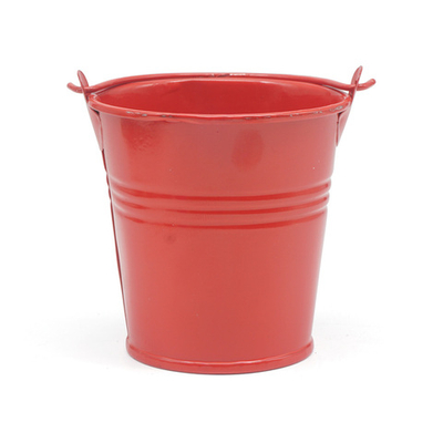 Ведерко окрашенное 7*7см (красный) AR004