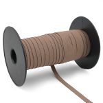 Резинка бельевая (бретелечная) матовая 8.0 мм / 50 метров, шиншилла, (МL195.008)