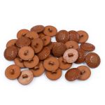 Пуговицы на ножке 22 мм (275 терракотовый), 36 шт