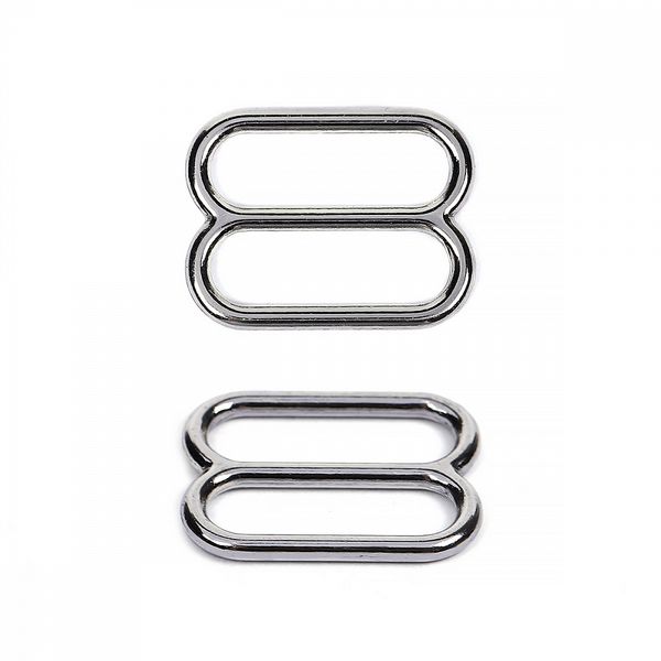 Рамки-регуляторы для купальника металл 16.0 мм, 816C.SW цв.никель, уп.100 шт