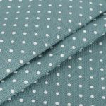 Канва Zweigart Belfast 32 ct, 140 см, 50 метров, 5269 голубой в горошек