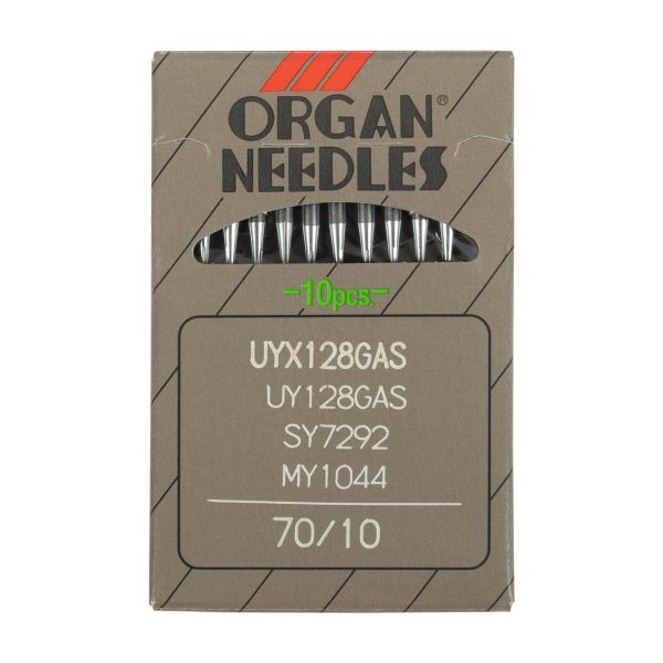 Иглы для промышленных швейных машин Organ UYх128 GAS, 10 шт, 070