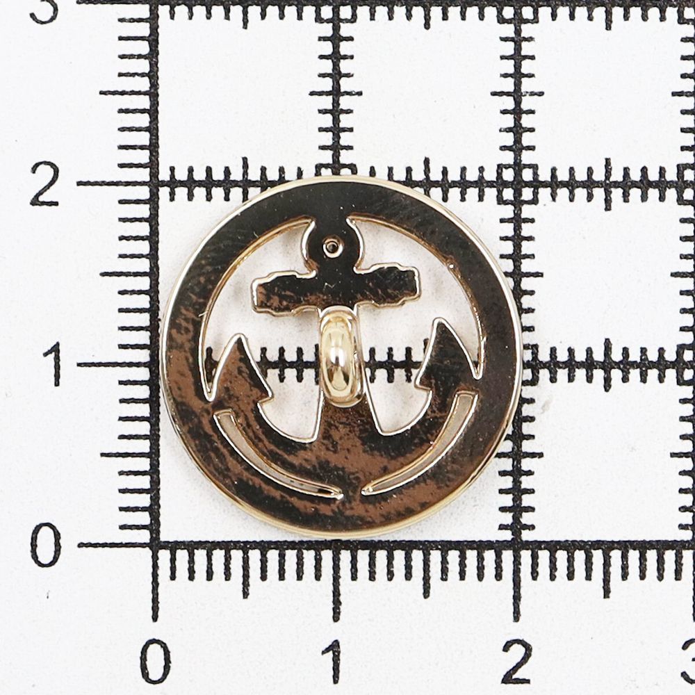 Пуговицы на ножке 32L (G (золото)), 72 шт