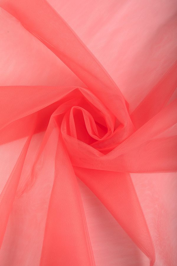 Фатин мягкий (Еврофатин) 13 г/м², 100х300 см, 14 коралл, Gamma FTS-E