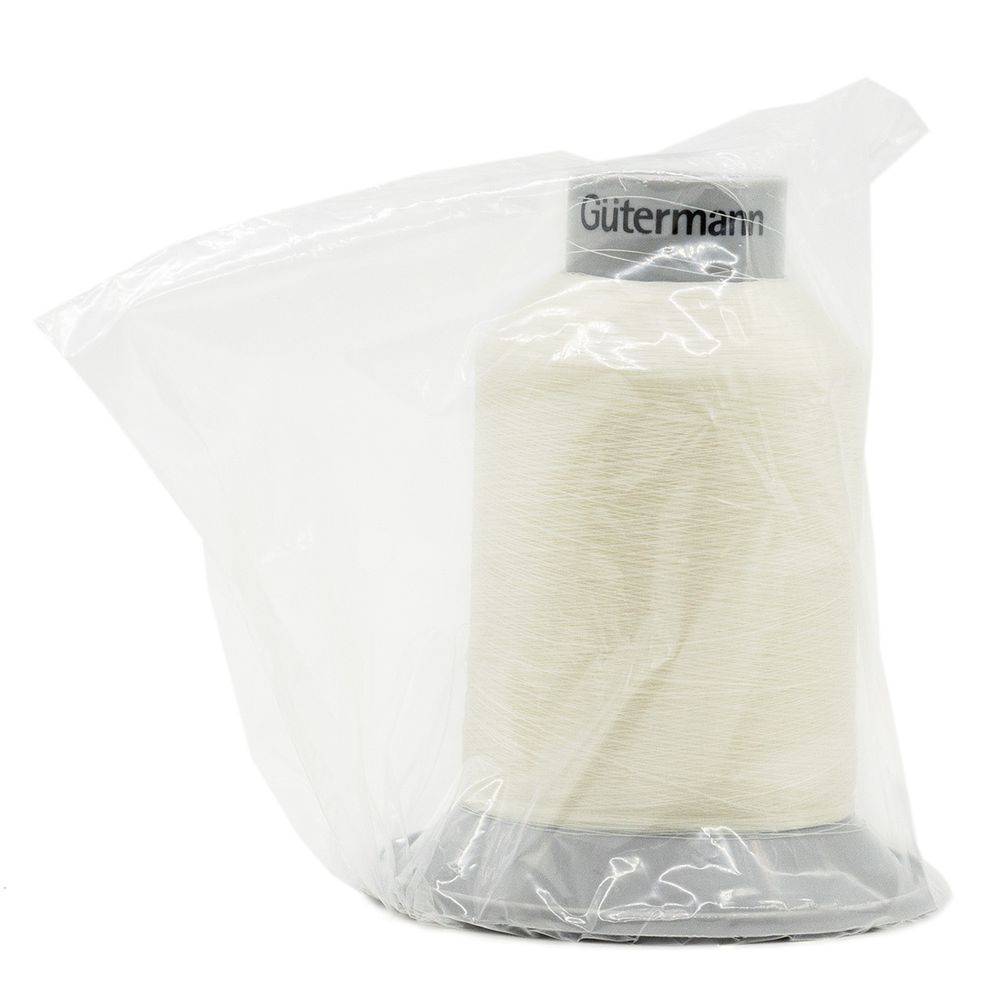 Нитки некрученые бондированные Gutermann Skala 240, 5000м, 720763_00, 800 белый, 1 катушка