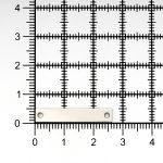 Украшение пришивное 25 мм, металл, серебро (никель), МТ_1711, 12 шт