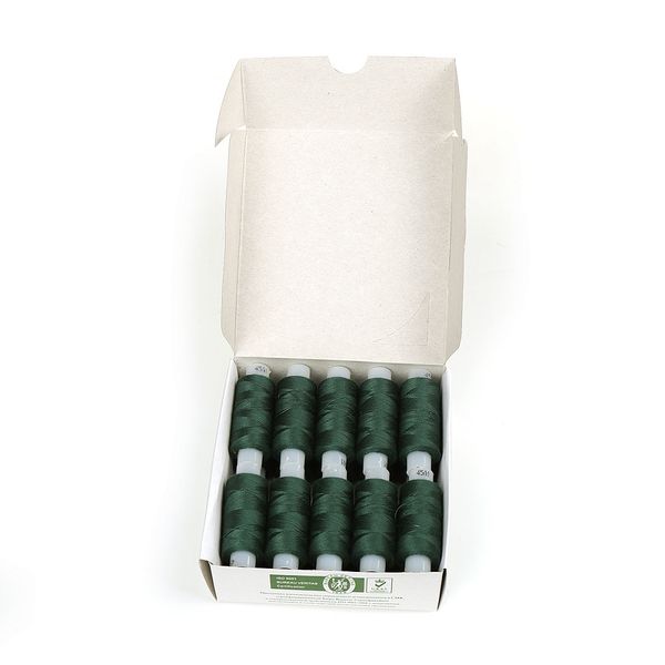 Нитки армированные ПНК им.Кирова 45ЛЛ, бытовые, 200 м / 20 кат., 3004 / 126 т.зеленый