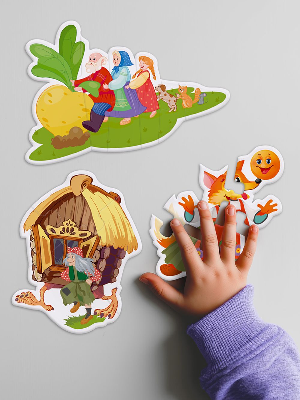 Пазлы для малышей Мир сказок 19 элемент, Фрея PZL-BК-012