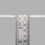 Шнур обувной плетеный ⌀6.0 мм / 100 метров, (диаметр ±1 мм), 003 белый